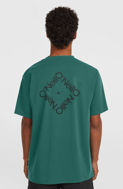 O'Neill Hybrid Polygiene Back-Print T-Shirt Men Botanical Heat