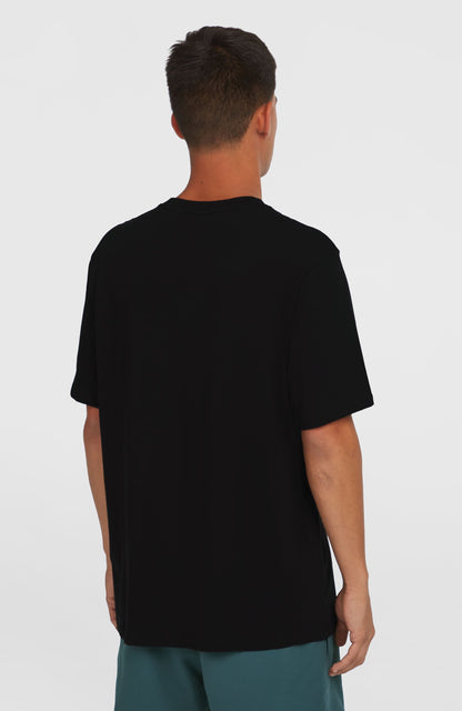 Photo Print T-Shirt Men Black Out