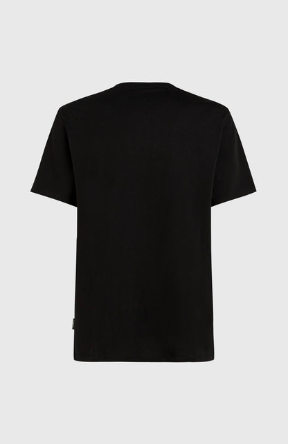 Photo Print T-Shirt Men Black Out
