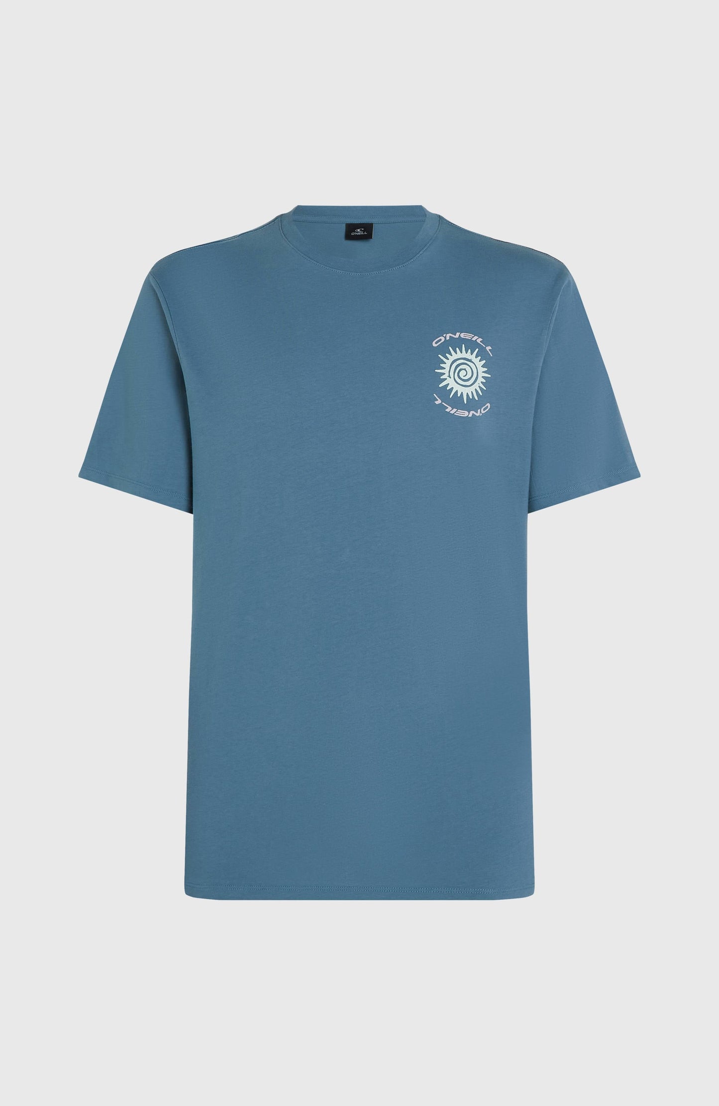 Photo Print T-Shirt Men Copen Blue