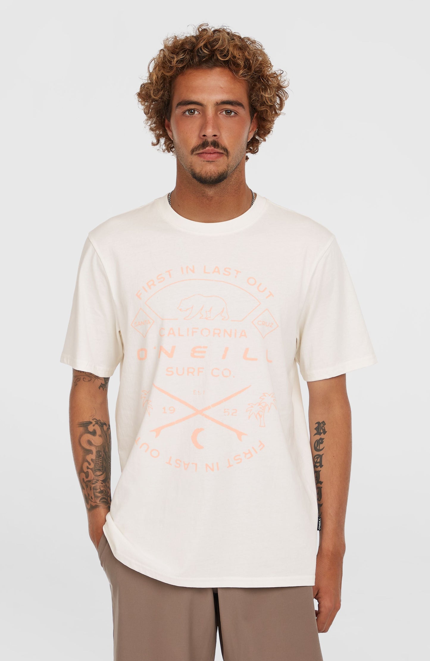 Jack O'Neill Muir T-Shirt Men Snow White