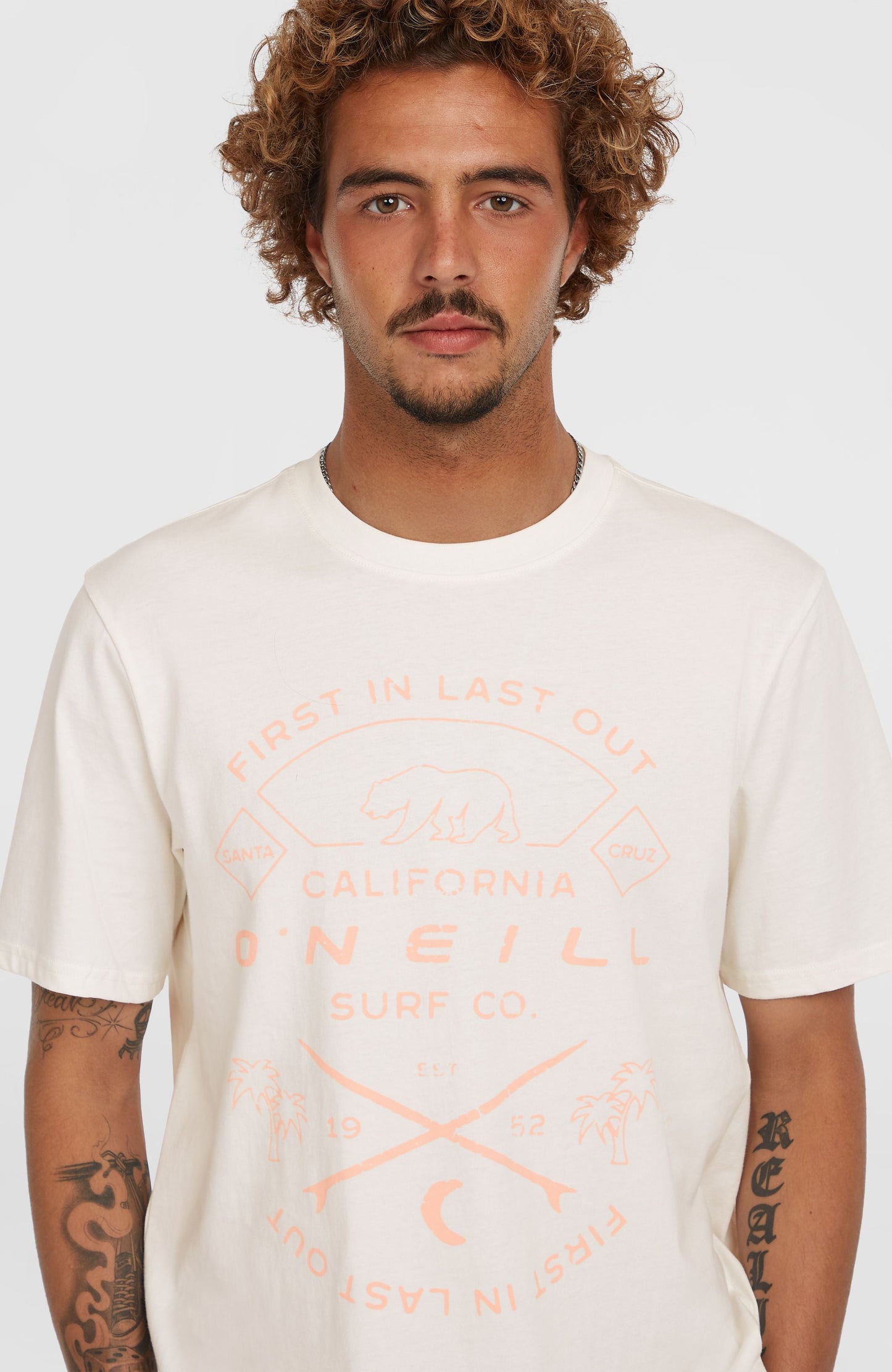 Jack O'Neill Muir T-Shirt Men Snow White