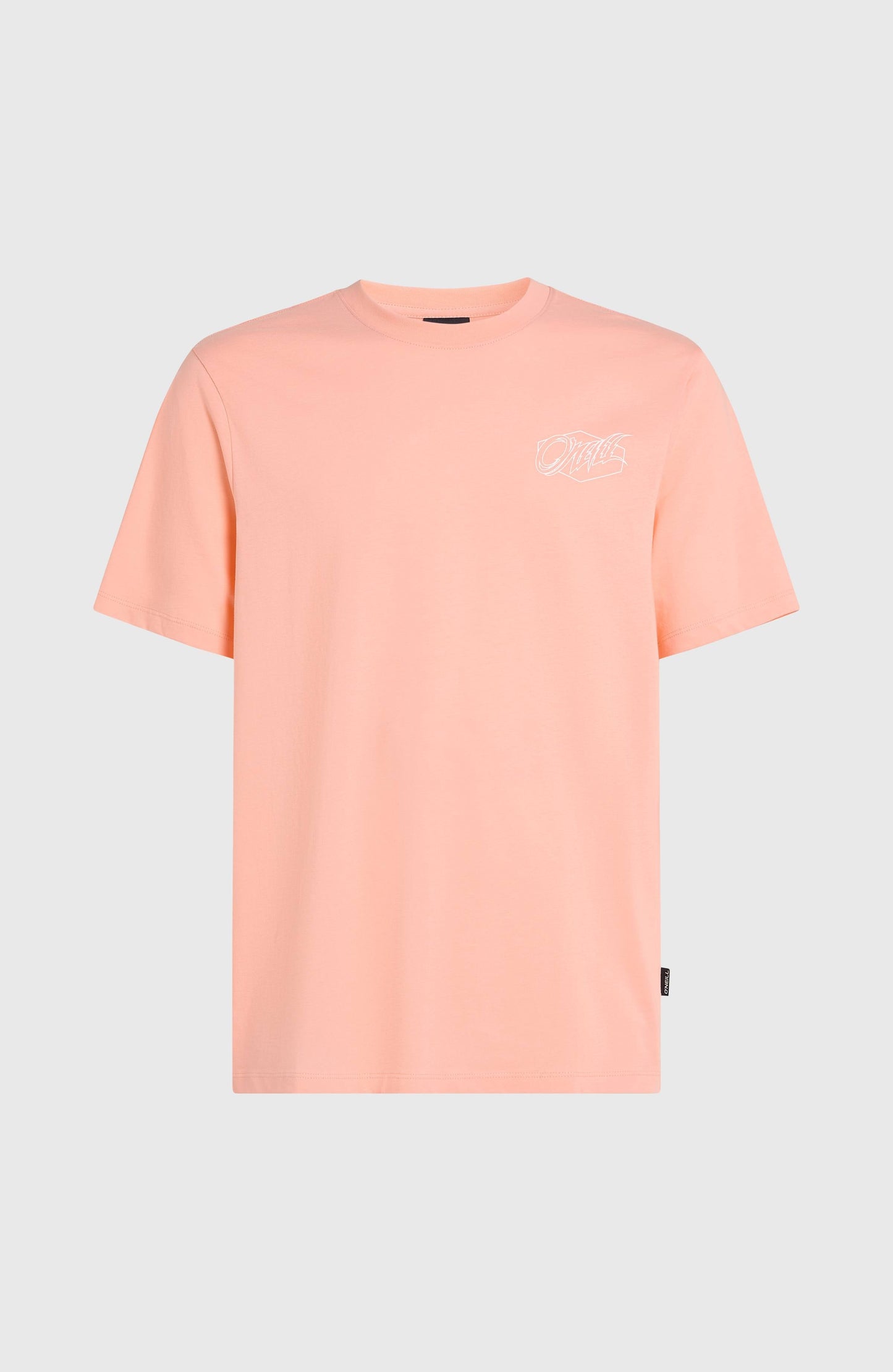 Box Logo T-Shirt Men Coral Pop