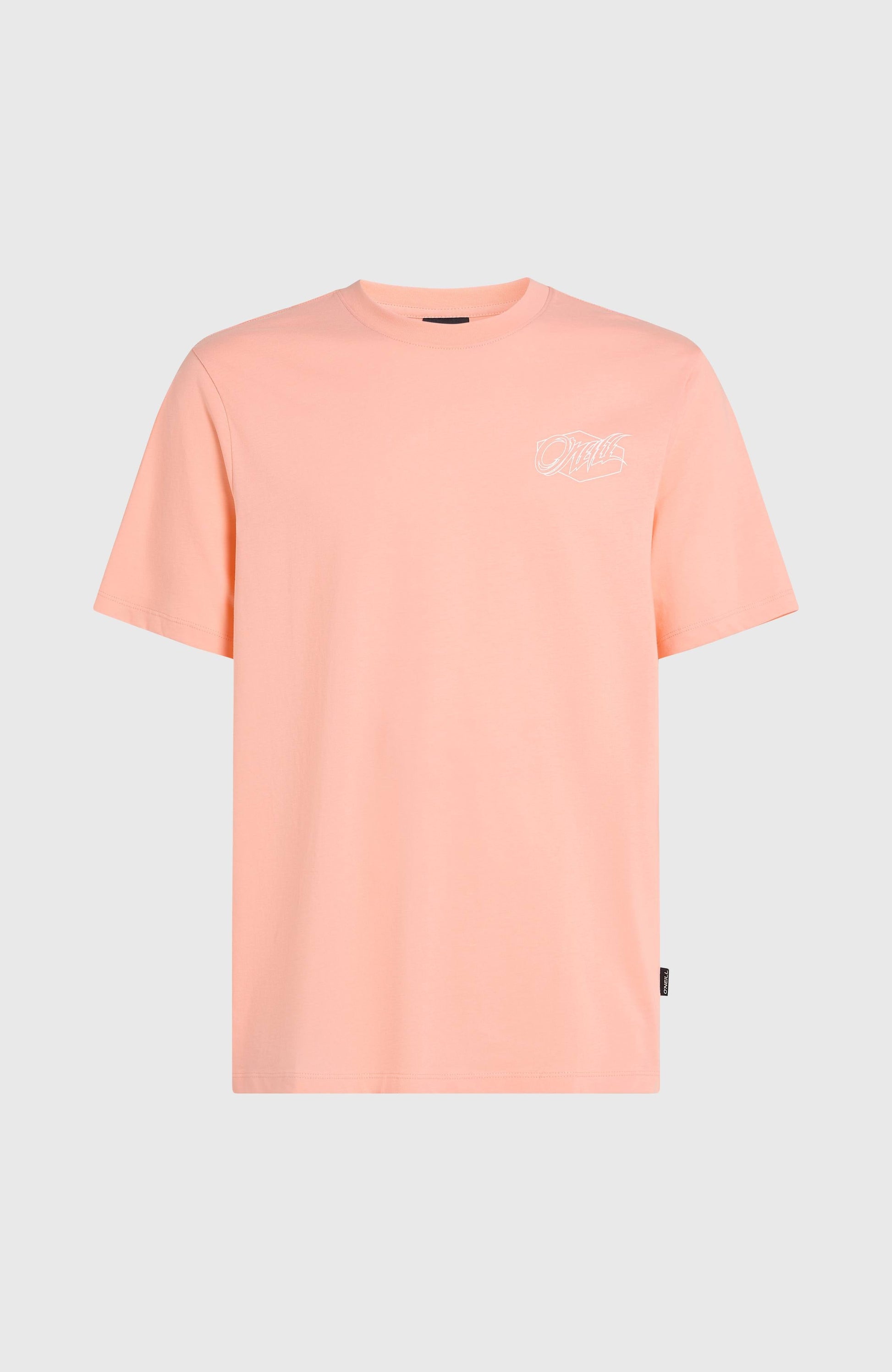 Box Logo T-Shirt Men Coral Pop