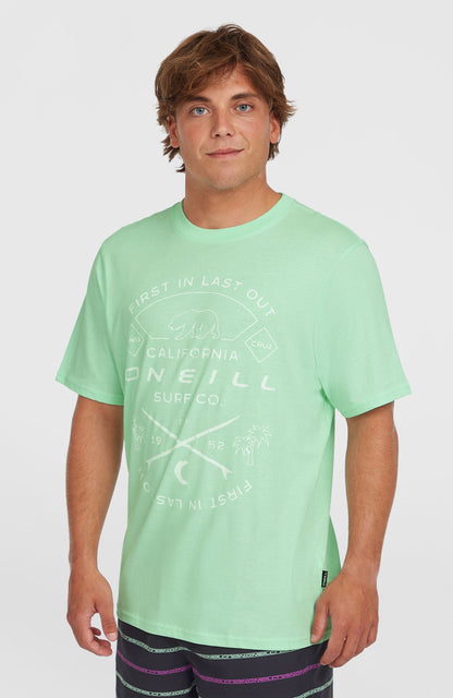 Jack O'Neill Muir T-Shirt Men Mildrew Mint