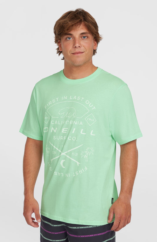 Jack O'Neill Muir T-Shirt Men Mildrew Mint