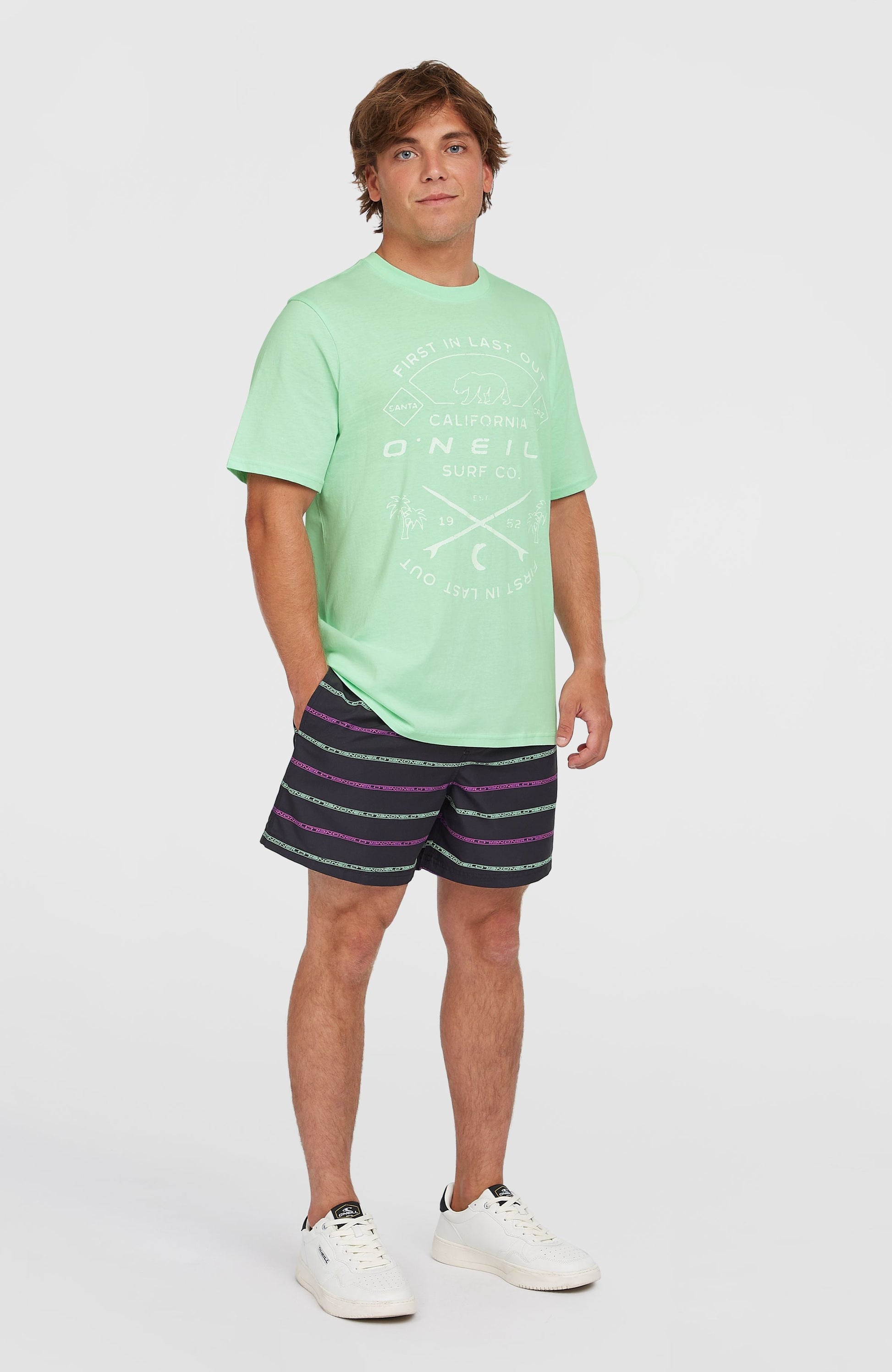 Jack O'Neill Muir T-Shirt Men Mildrew Mint