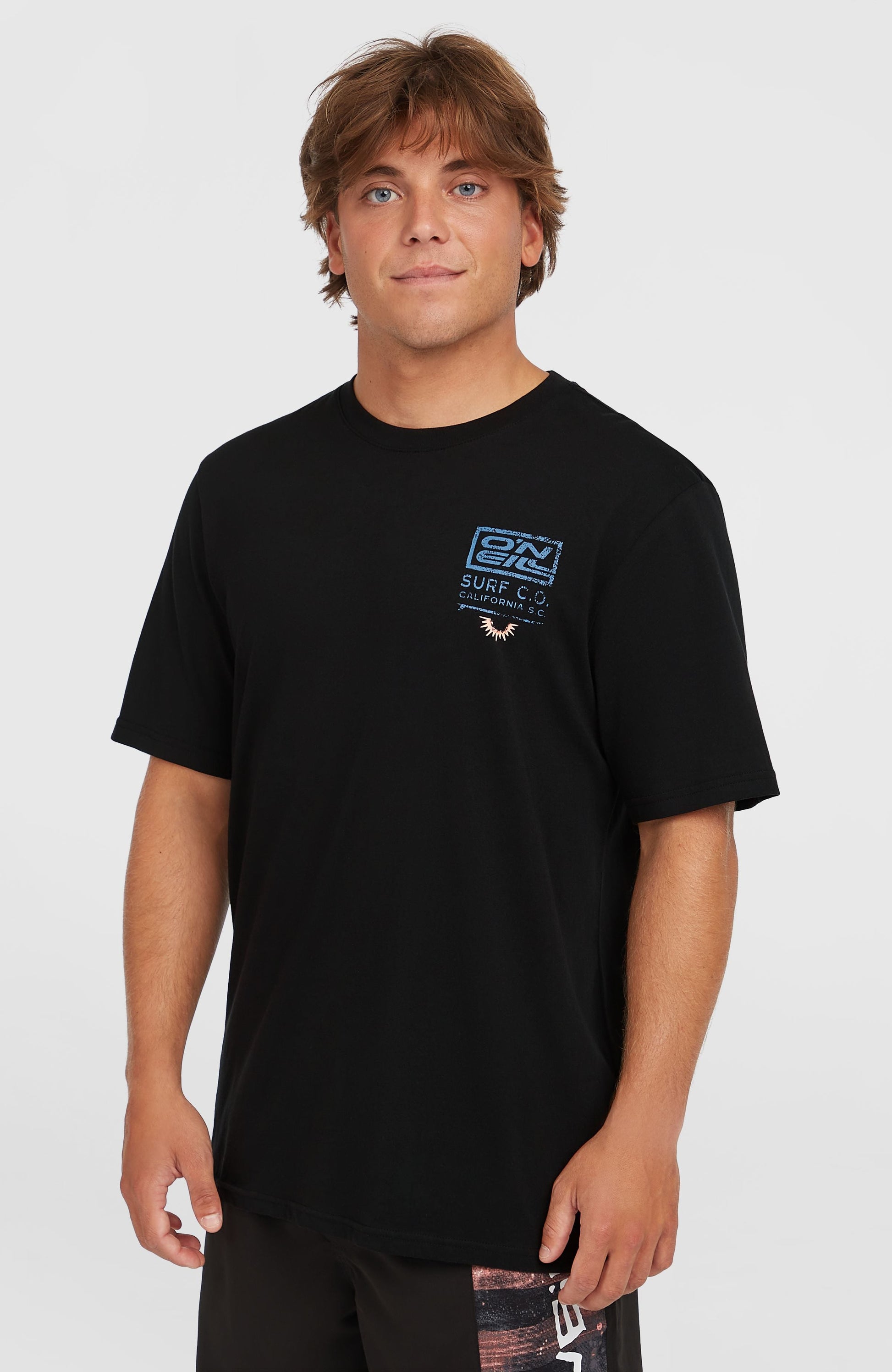 Retro Graphic T-Shirt Men Black Out