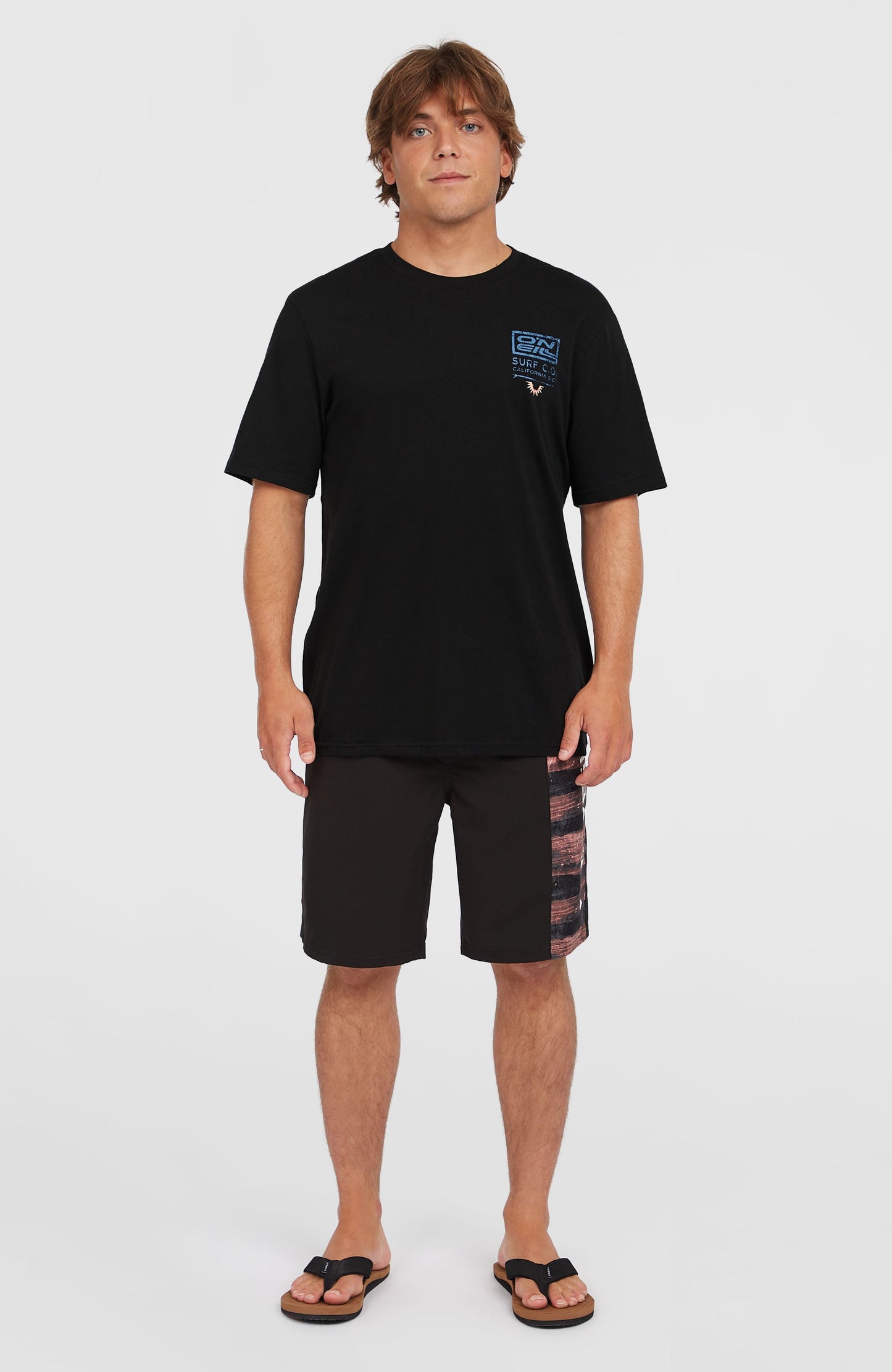 Retro Graphic T-Shirt Men Black Out