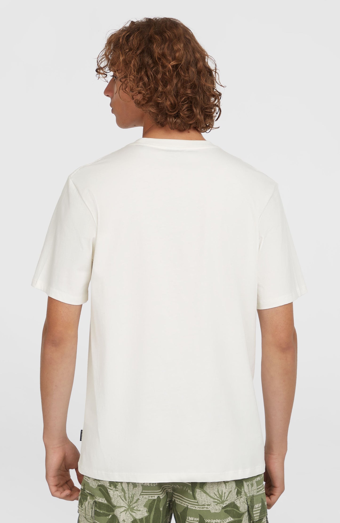 Front Print T-Shirt Men Snow White