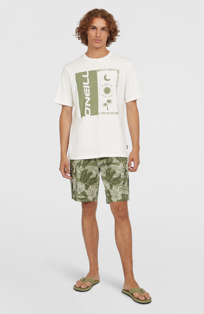 Front Print T-Shirt Men Snow White
