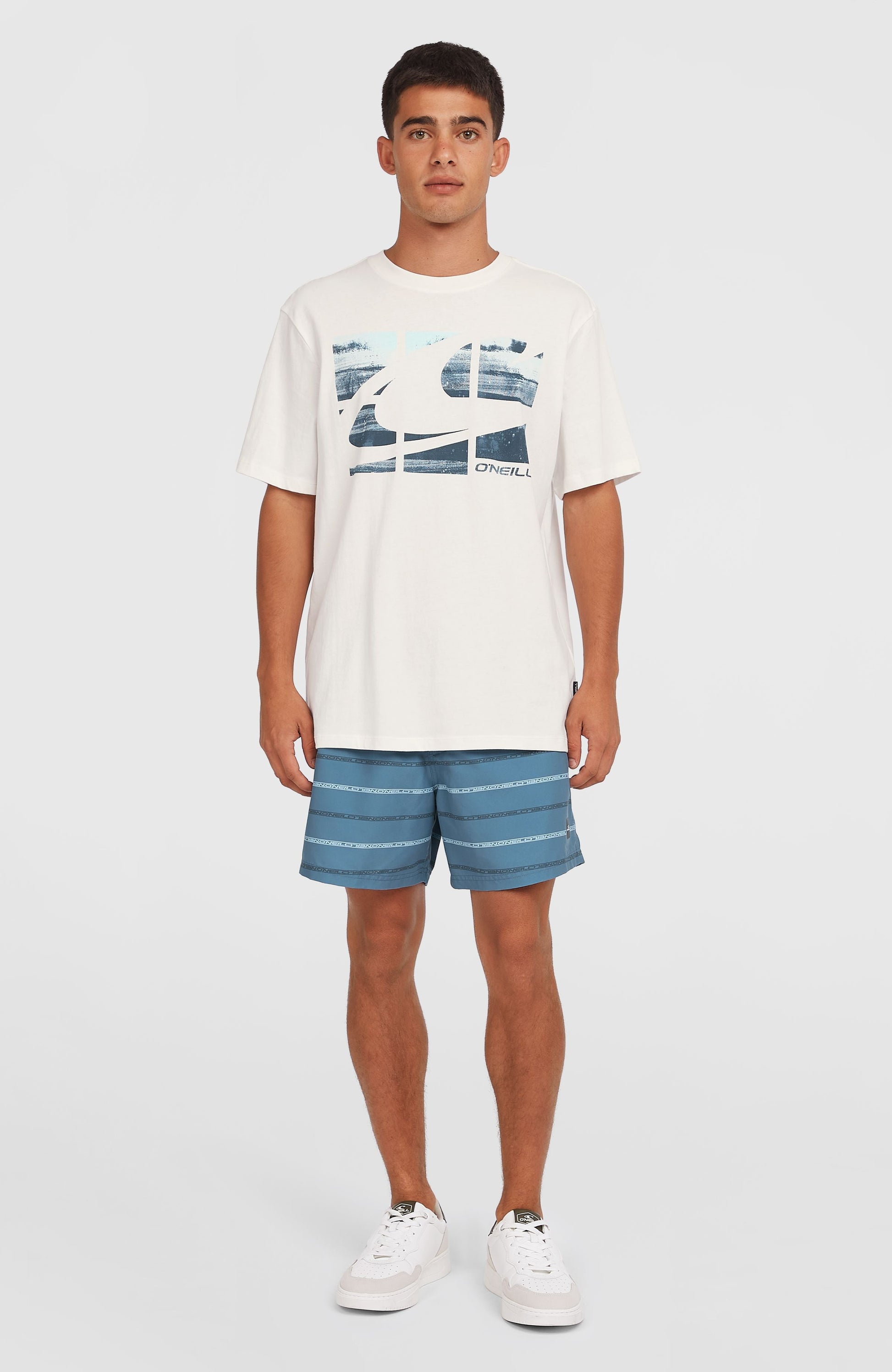 Gradient T-Shirt Men Snow White 2