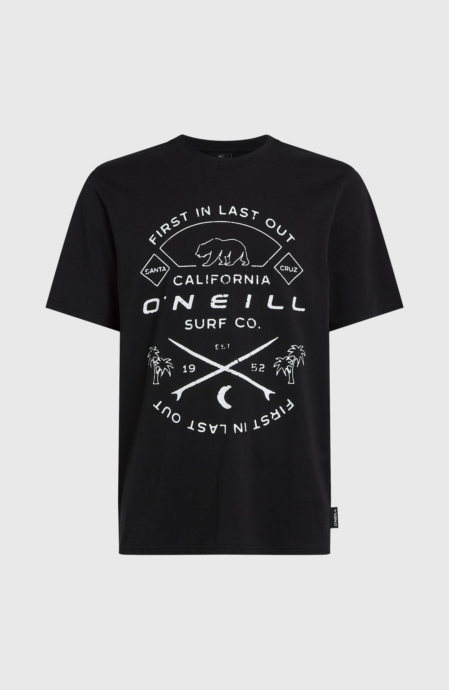 Jack O'Neill Muir T-Shirt Men Black Out