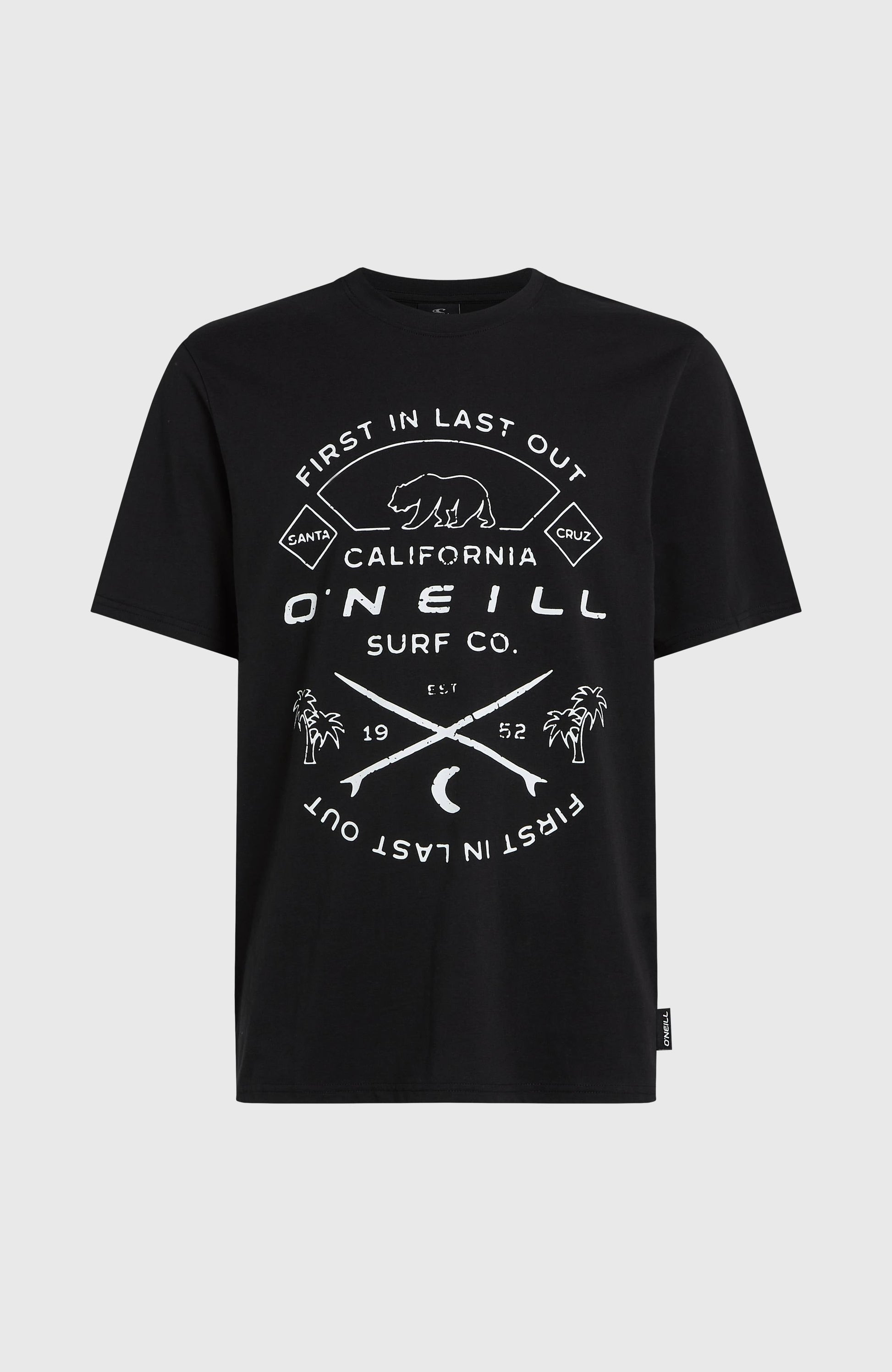 Jack O'Neill Muir T-Shirt Men Black Out