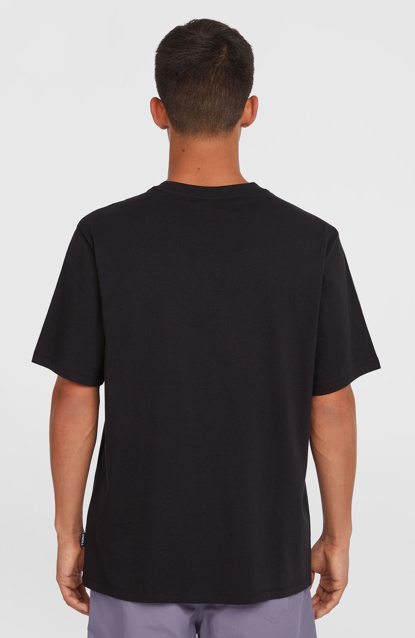 Stripe T-Shirt Men Black Out