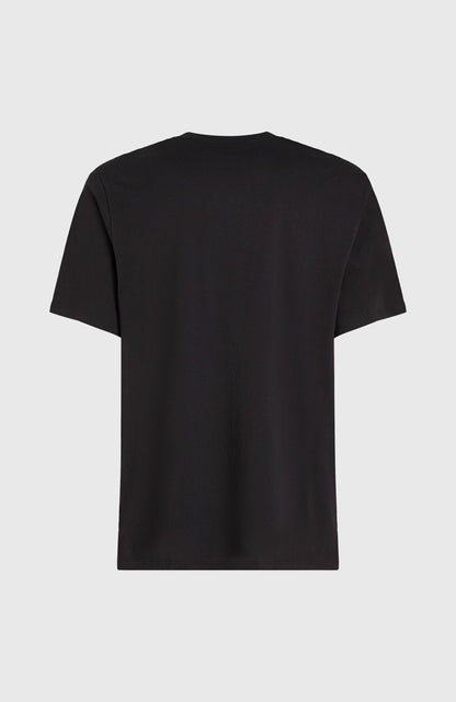 Stripe T-Shirt Men Black Out