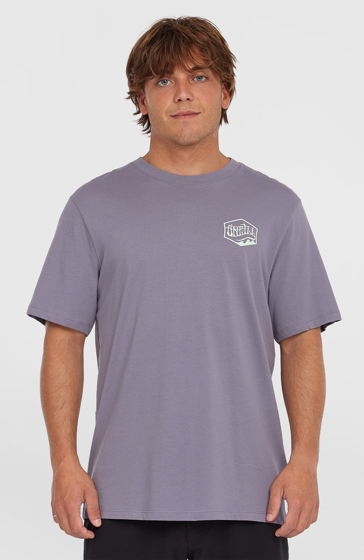 Box Logo T-Shirt Men Storm