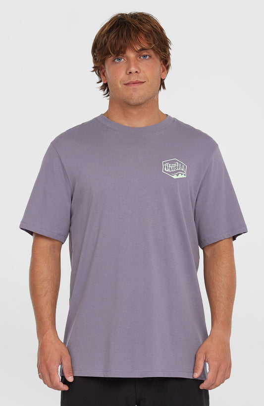 Box Logo T-Shirt Men Storm