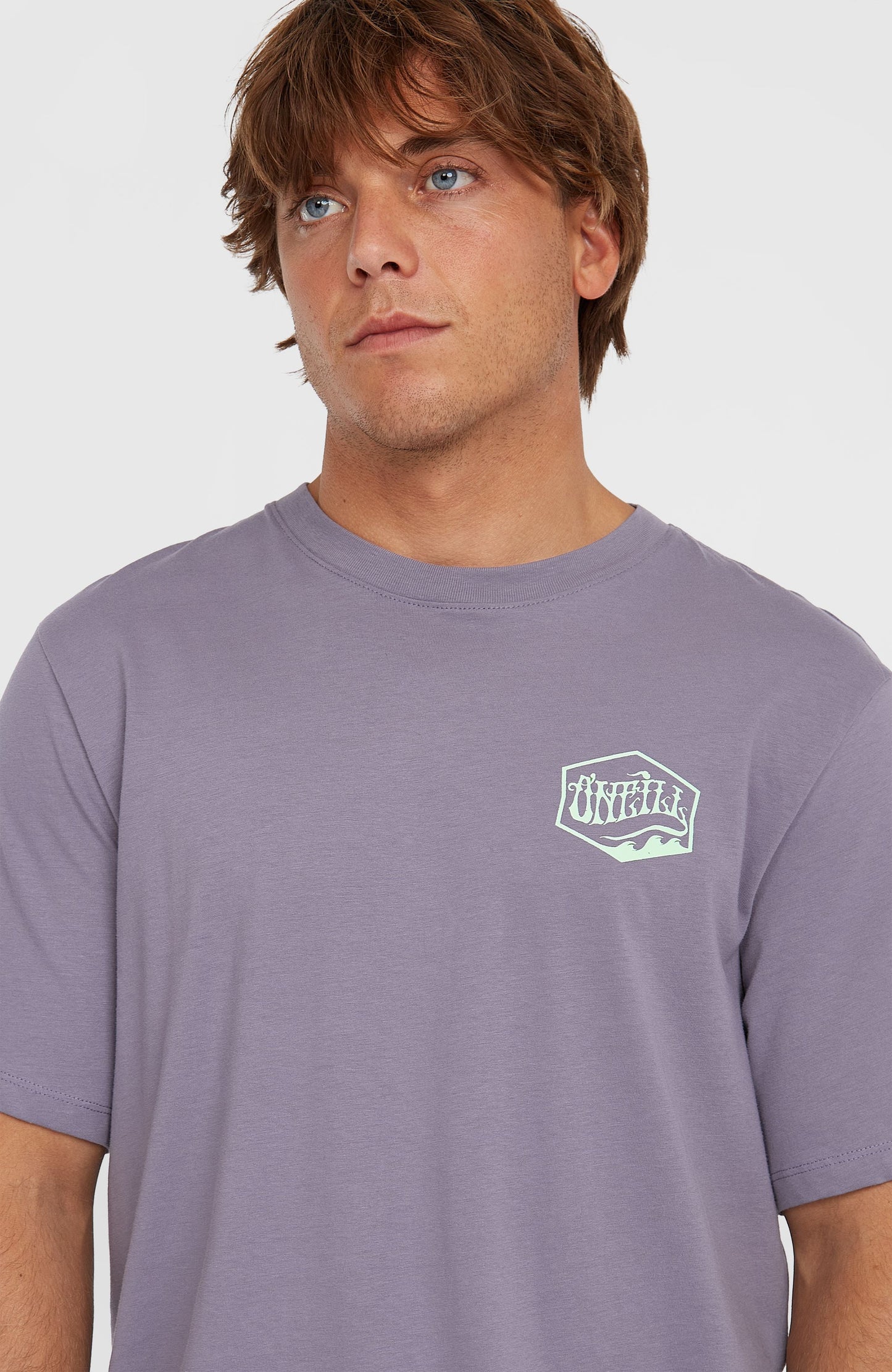 Box Logo T-Shirt Men Storm