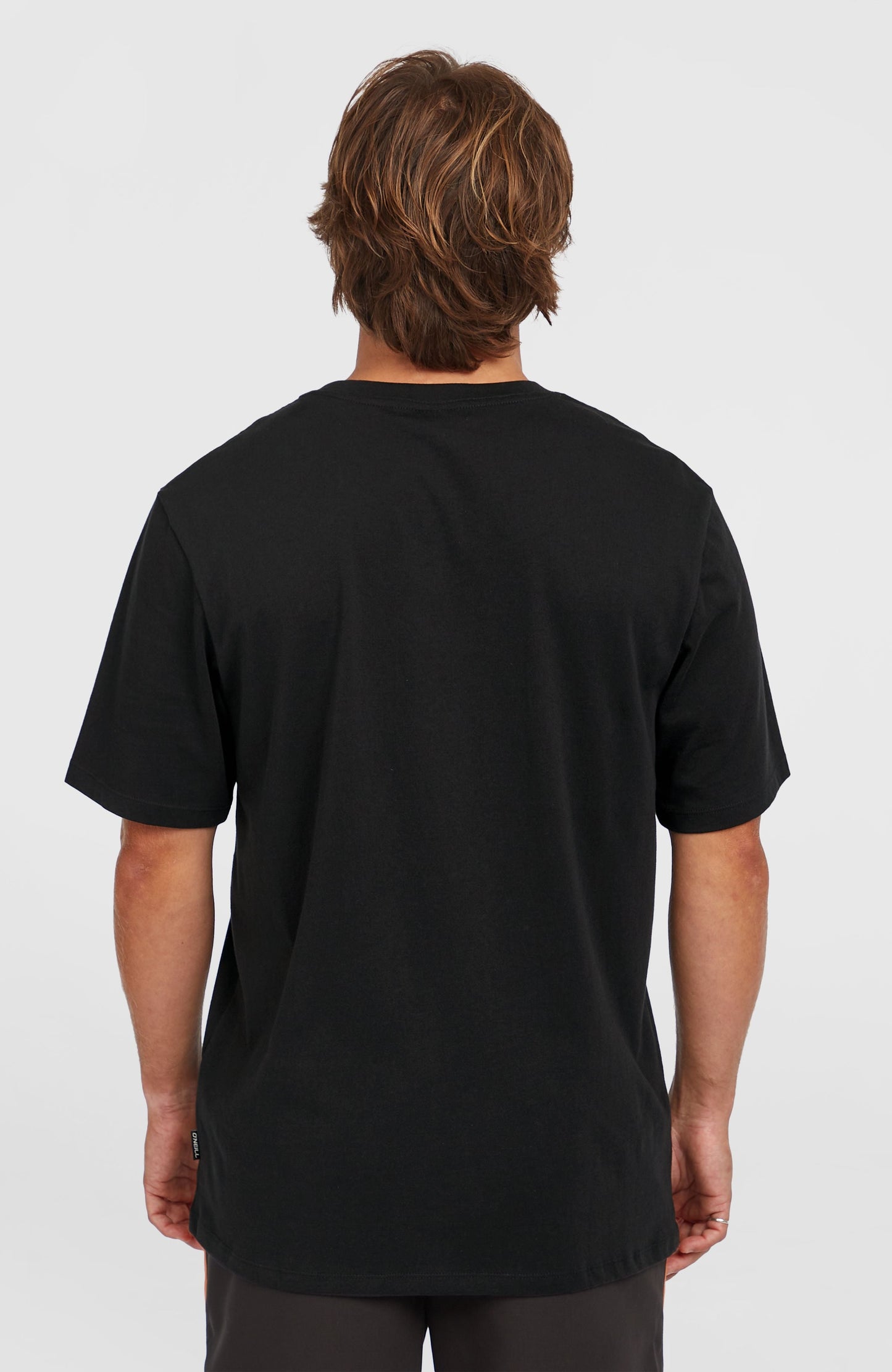 Front Graphic T-Shirt Men Black Out