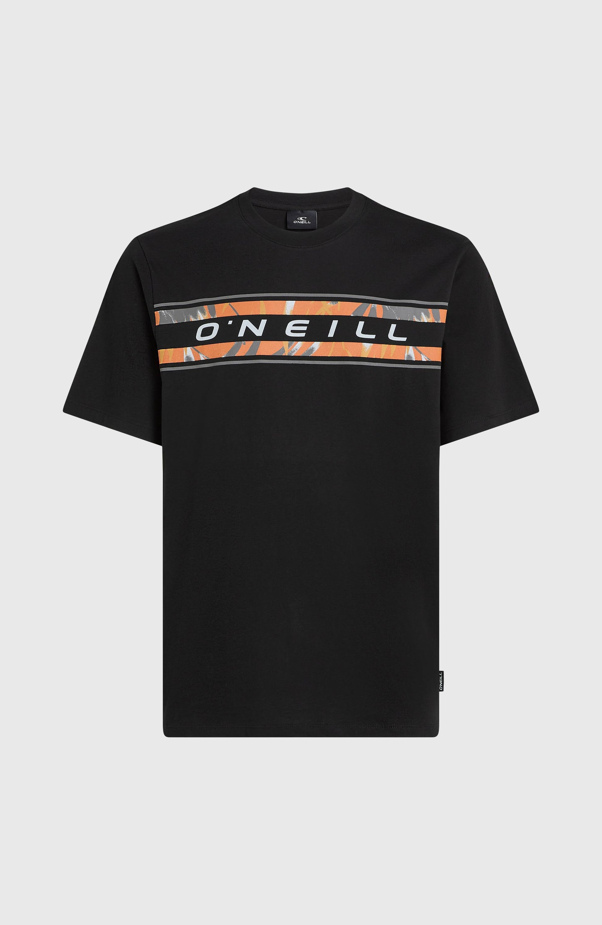 Front Graphic T-Shirt Men Black Out