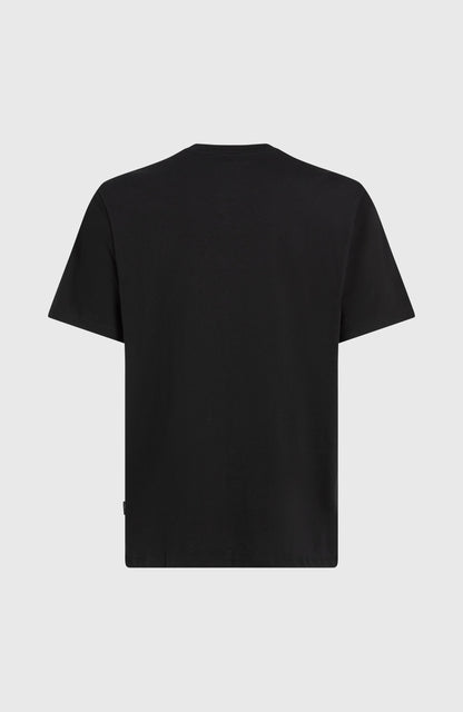 Front Graphic T-Shirt Men Black Out
