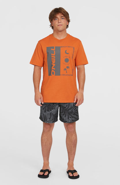 Front Print T-Shirt Men Cinnamon Stick