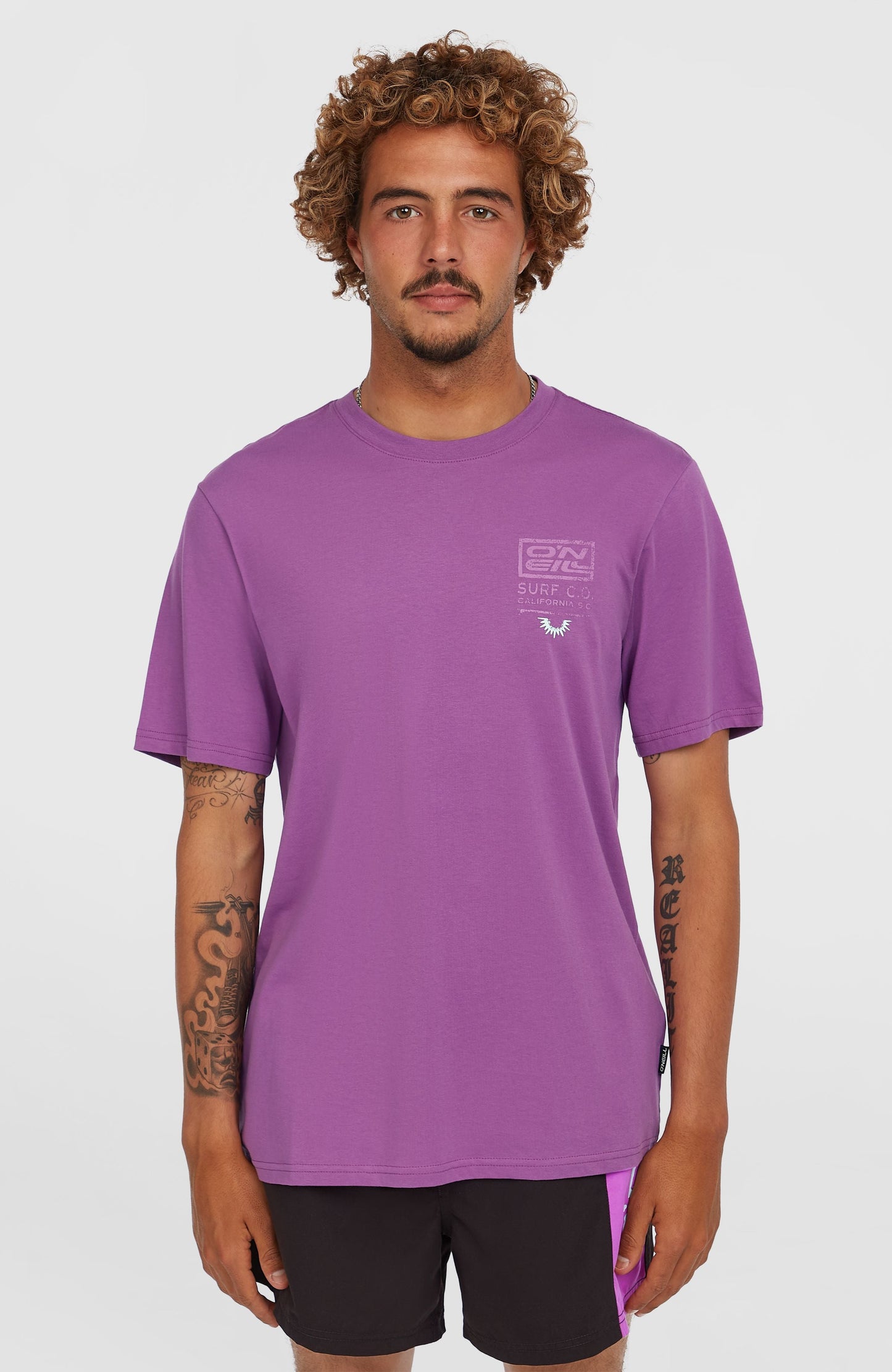 Retro Graphic T-Shirt Men Sweet Grape