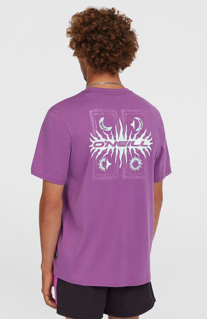 Retro Graphic T-Shirt Men Sweet Grape