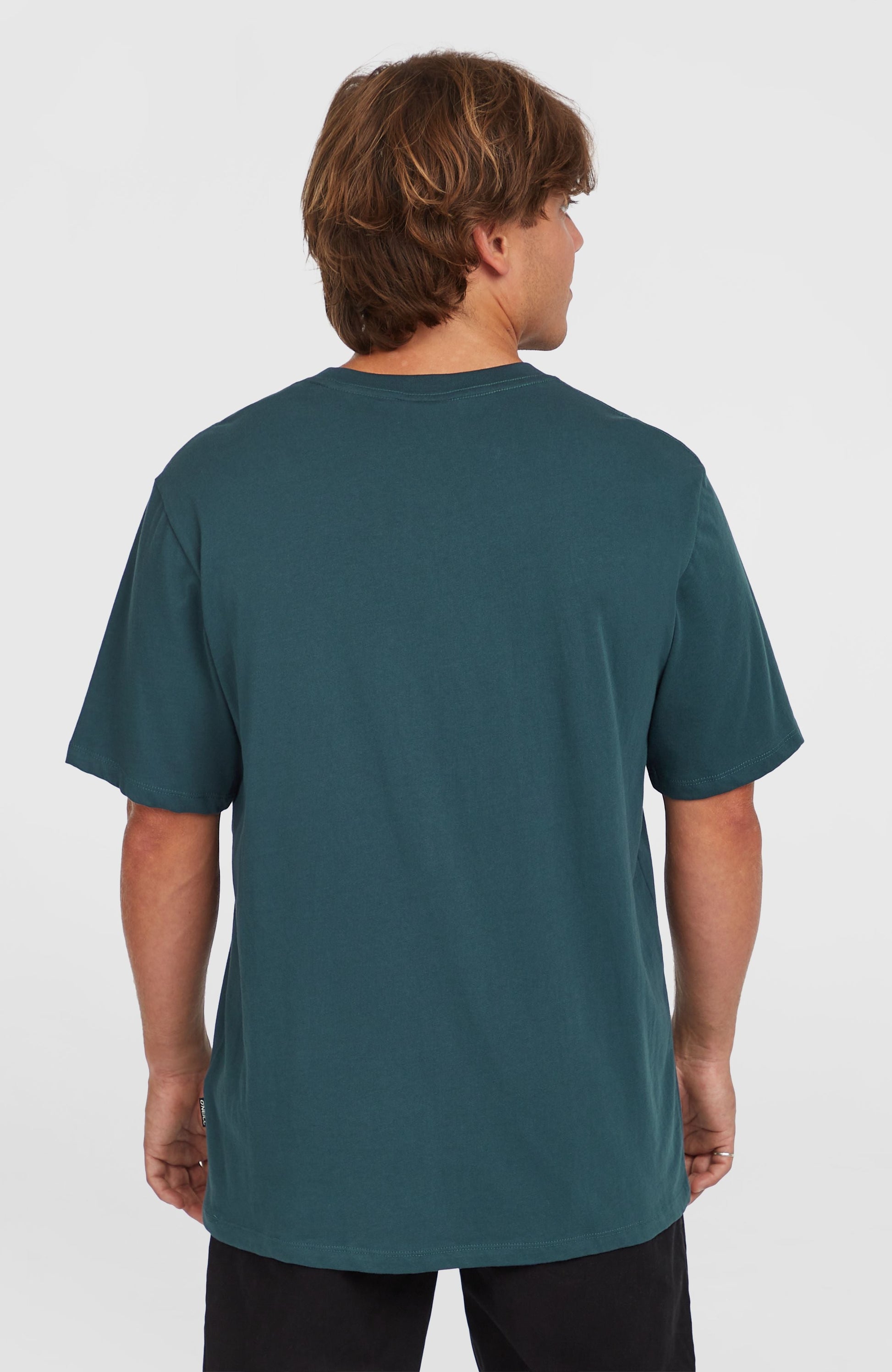 Chest Print T-Shirt Men Alma Steel