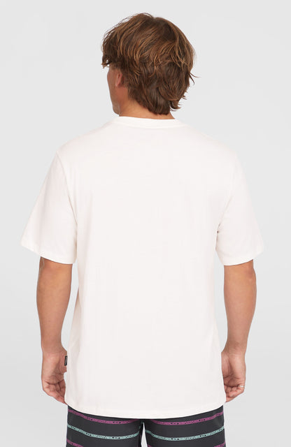 Chest Print T-Shirt Men Snow White
