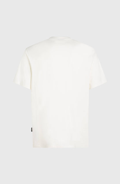 Chest Print T-Shirt Men Snow White