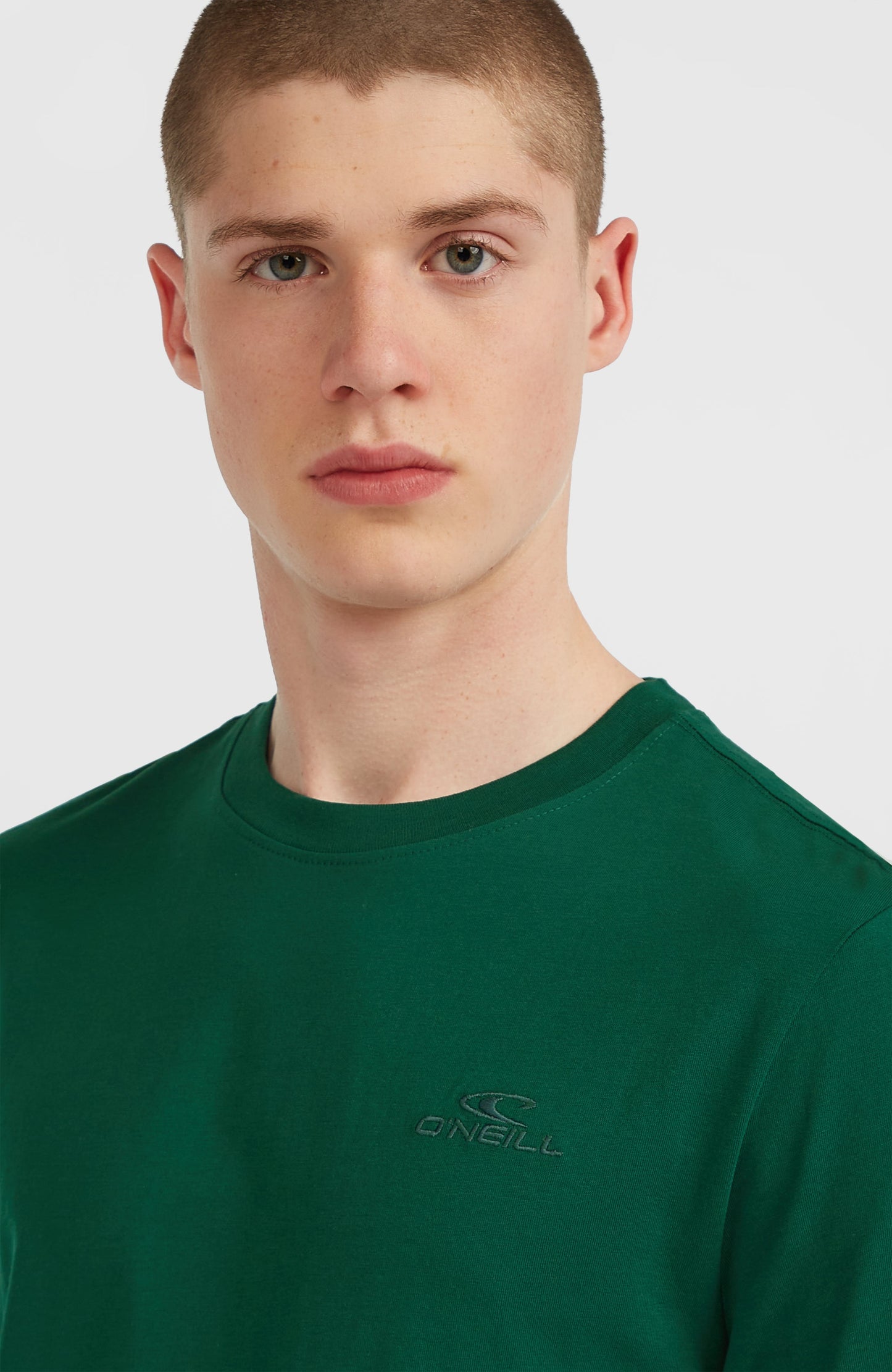 Small Logo T-Shirt Men Emerald Envy
