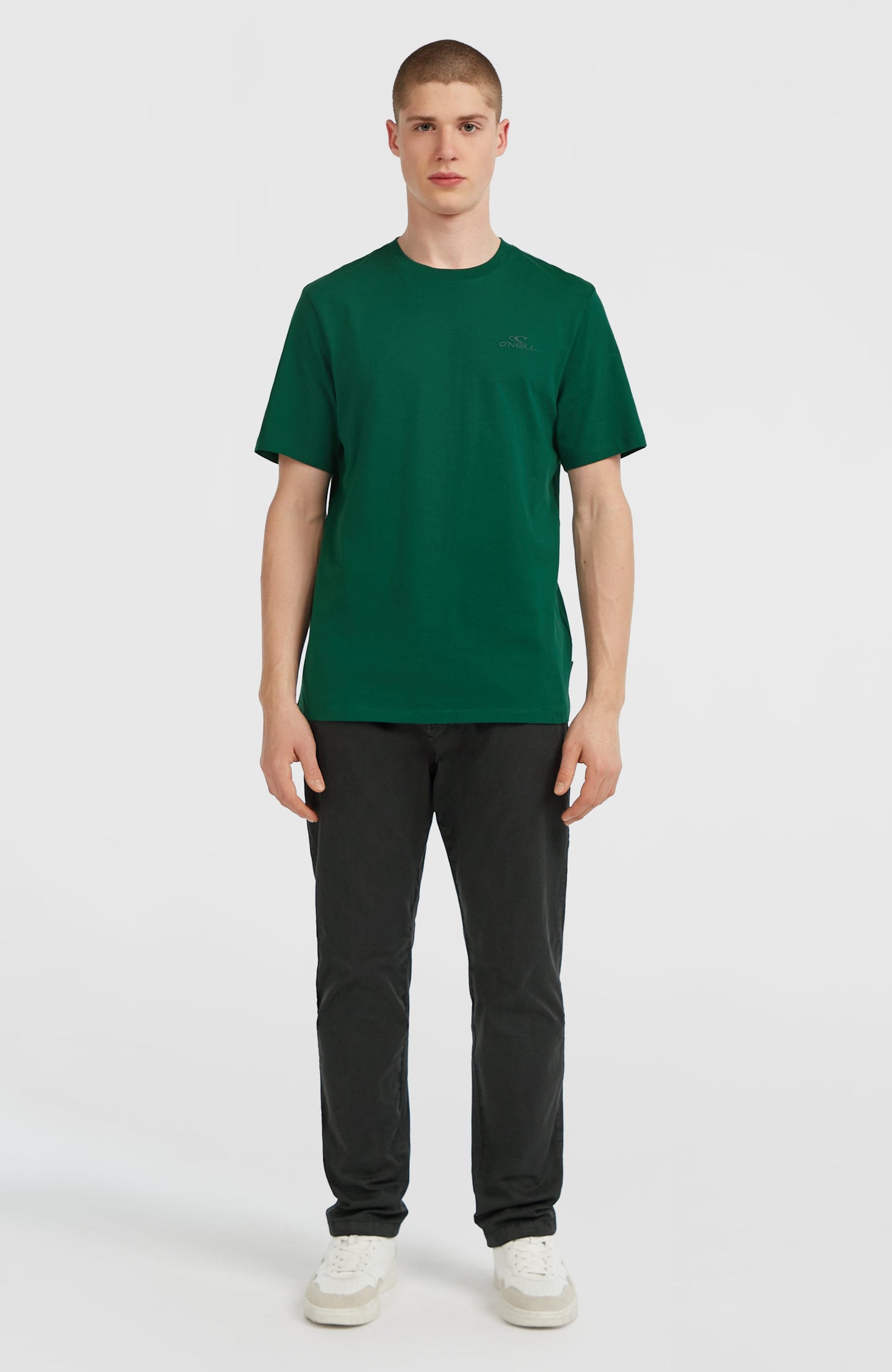 Small Logo T-Shirt Men Emerald Envy