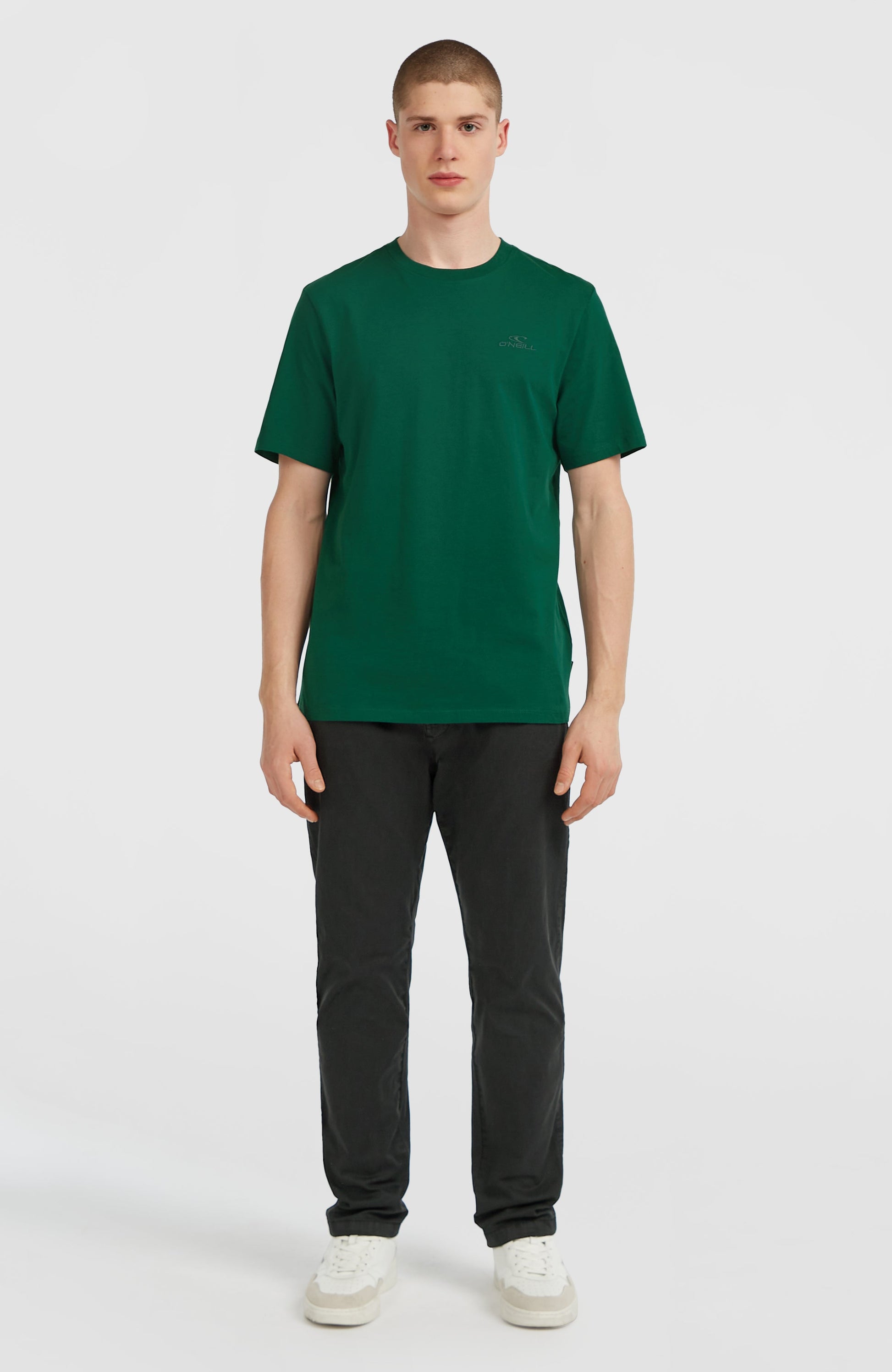 Small Logo T-Shirt Men Emerald Envy