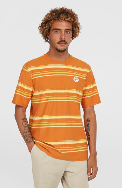 O'Riginals Stripe T-Shirt Men Orange Originals Retro Stripe