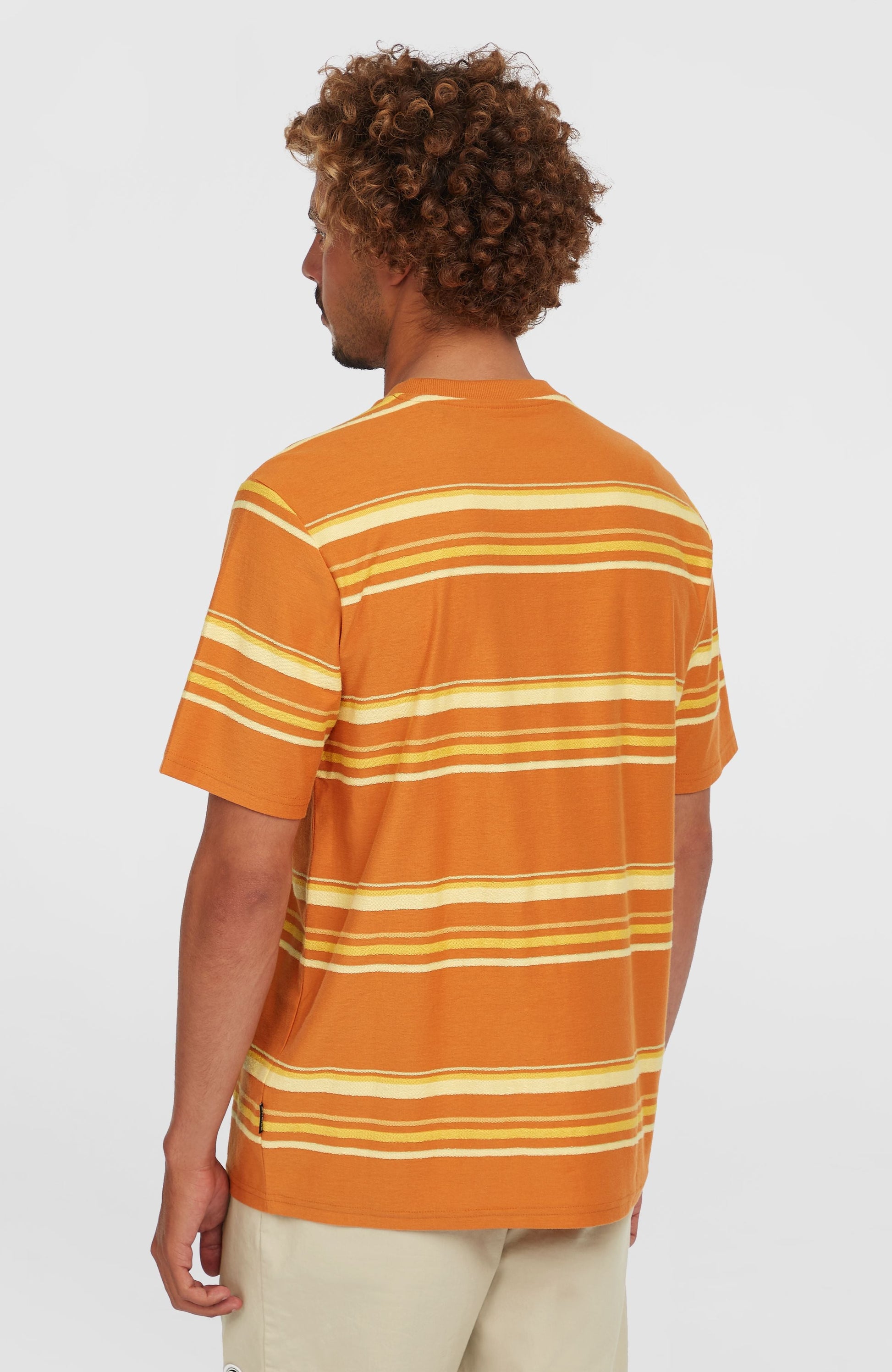O'Riginals Stripe T-Shirt Men Orange Originals Retro Stripe