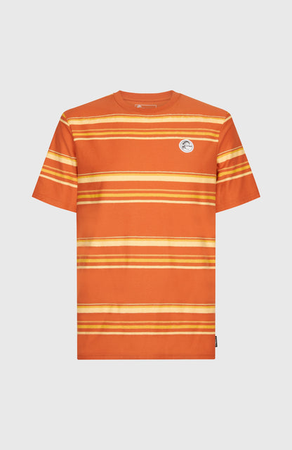 O'Riginals Stripe T-Shirt Men Orange Originals Retro Stripe