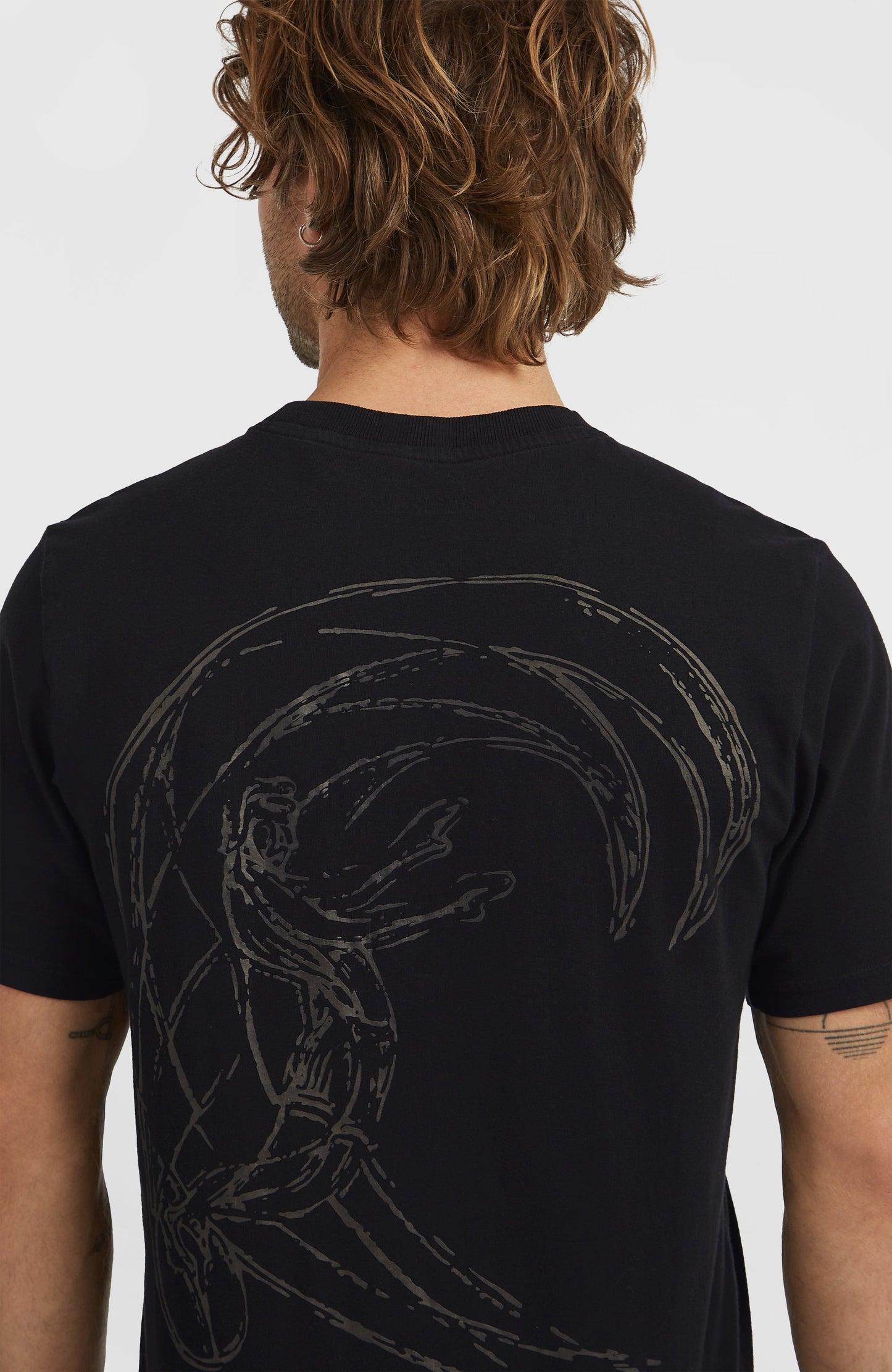 O'Riginals Back-Print T-Shirt Men Black Out