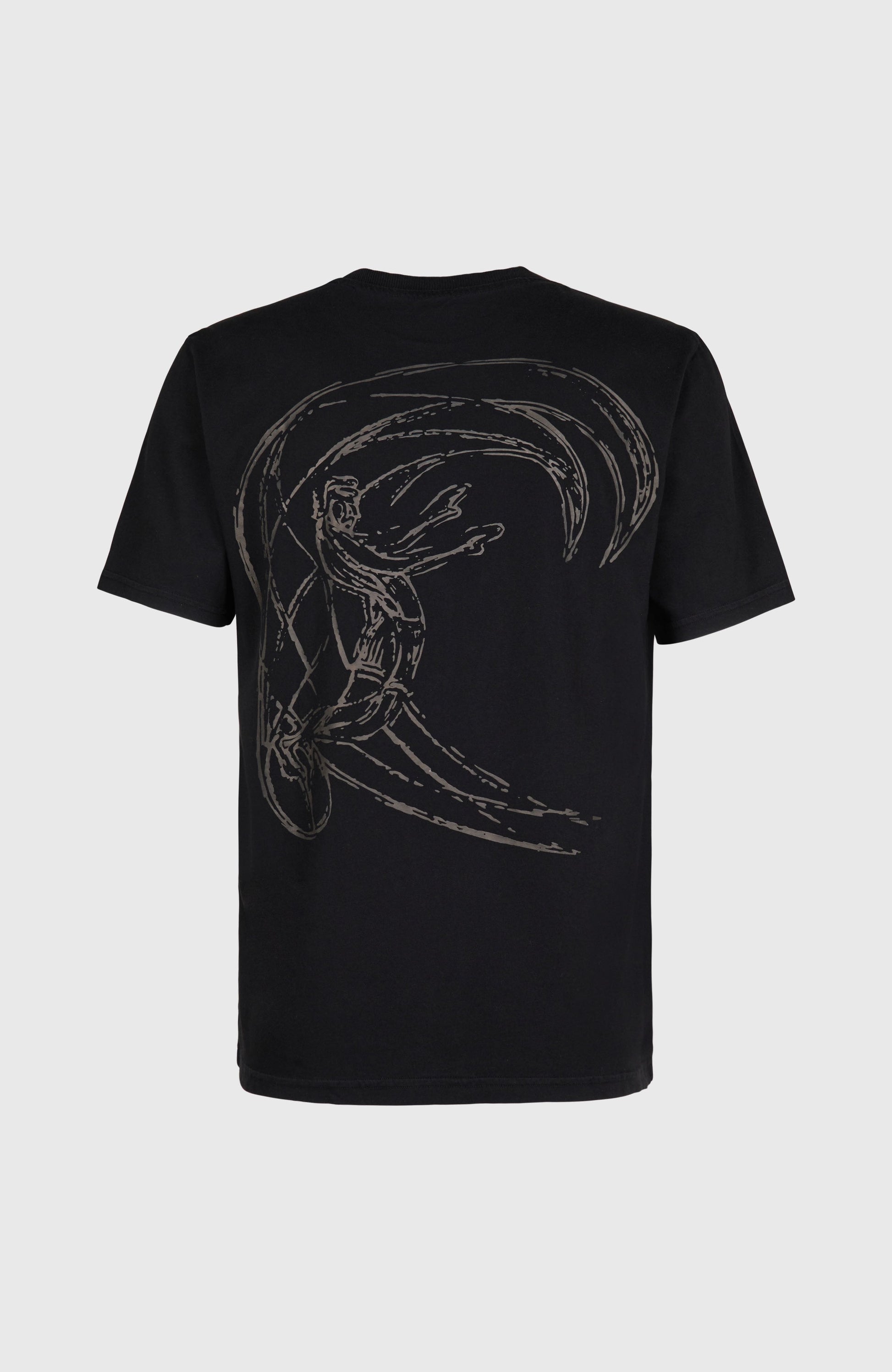 O'Riginals Back-Print T-Shirt Men Black Out