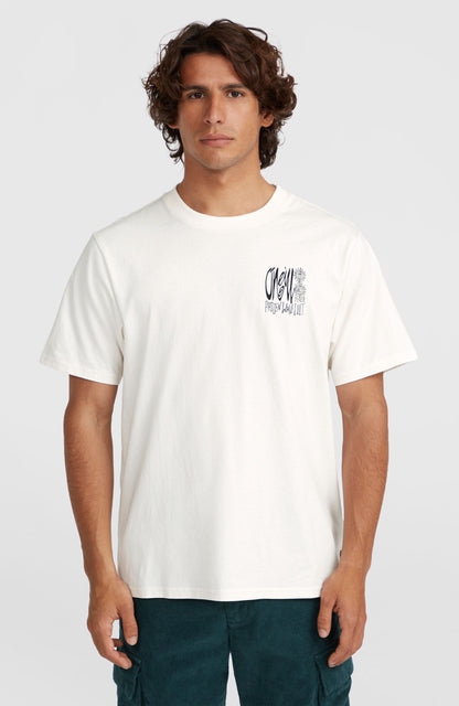 Surf Heroes Graphic T-Shirt Men Snow White