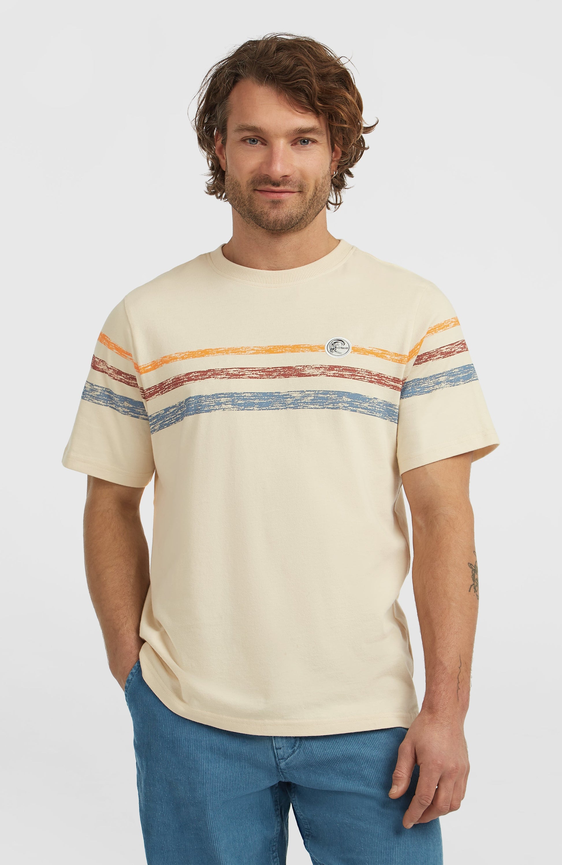 O'Riginals Stripe T-Shirt Men Macaron
