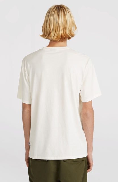 Cali Wave T-Shirt Men Snow White