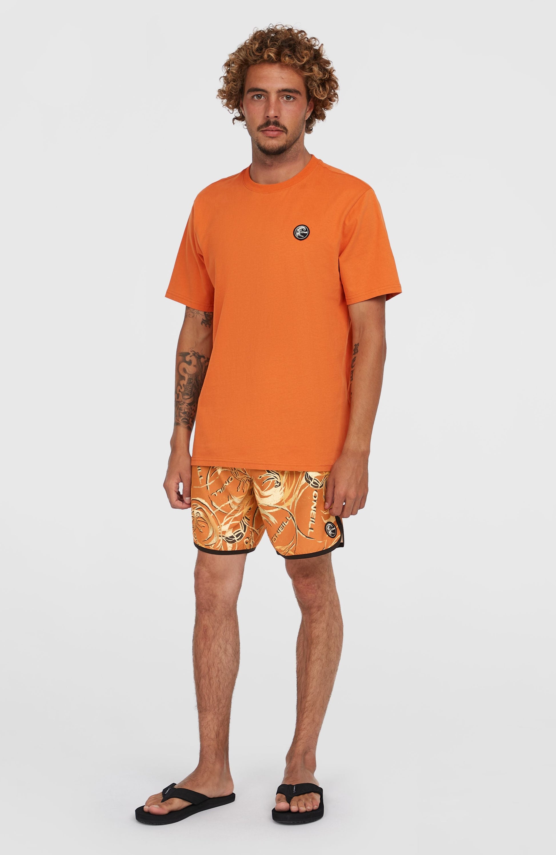 O'Riginals Badge T-Shirt Men Cinnamon Stick