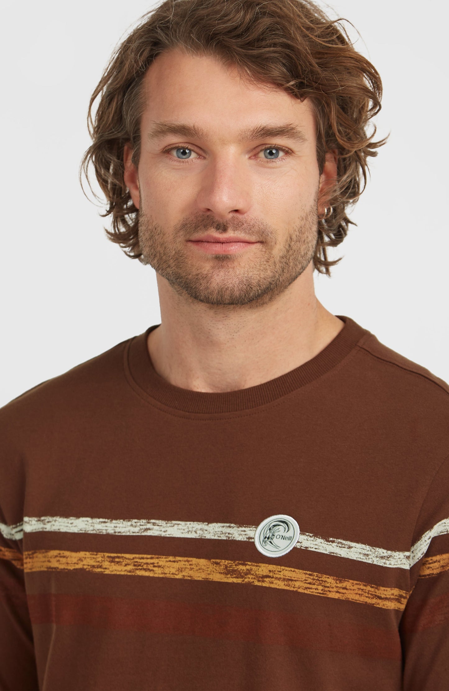 O'Riginals Stripe T-Shirt Men Hazel Spice