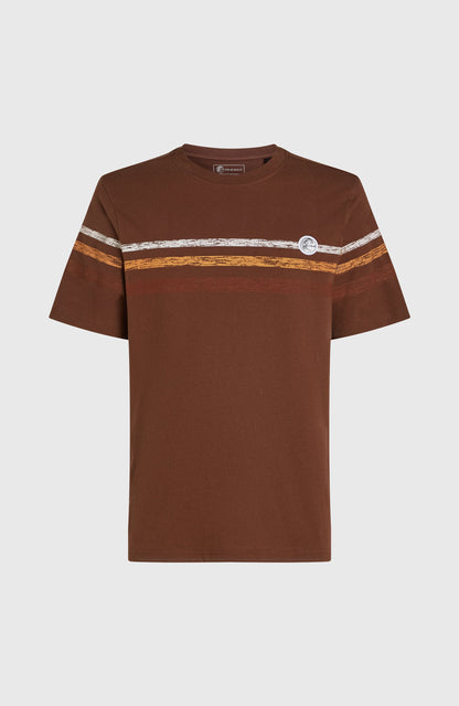 O'Riginals Stripe T-Shirt Men Hazel Spice