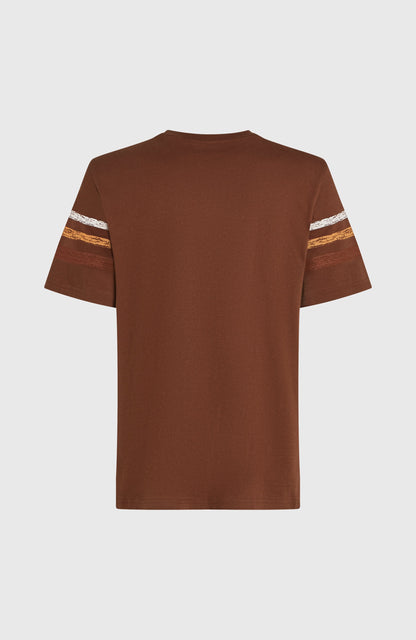 O'Riginals Stripe T-Shirt Men Hazel Spice