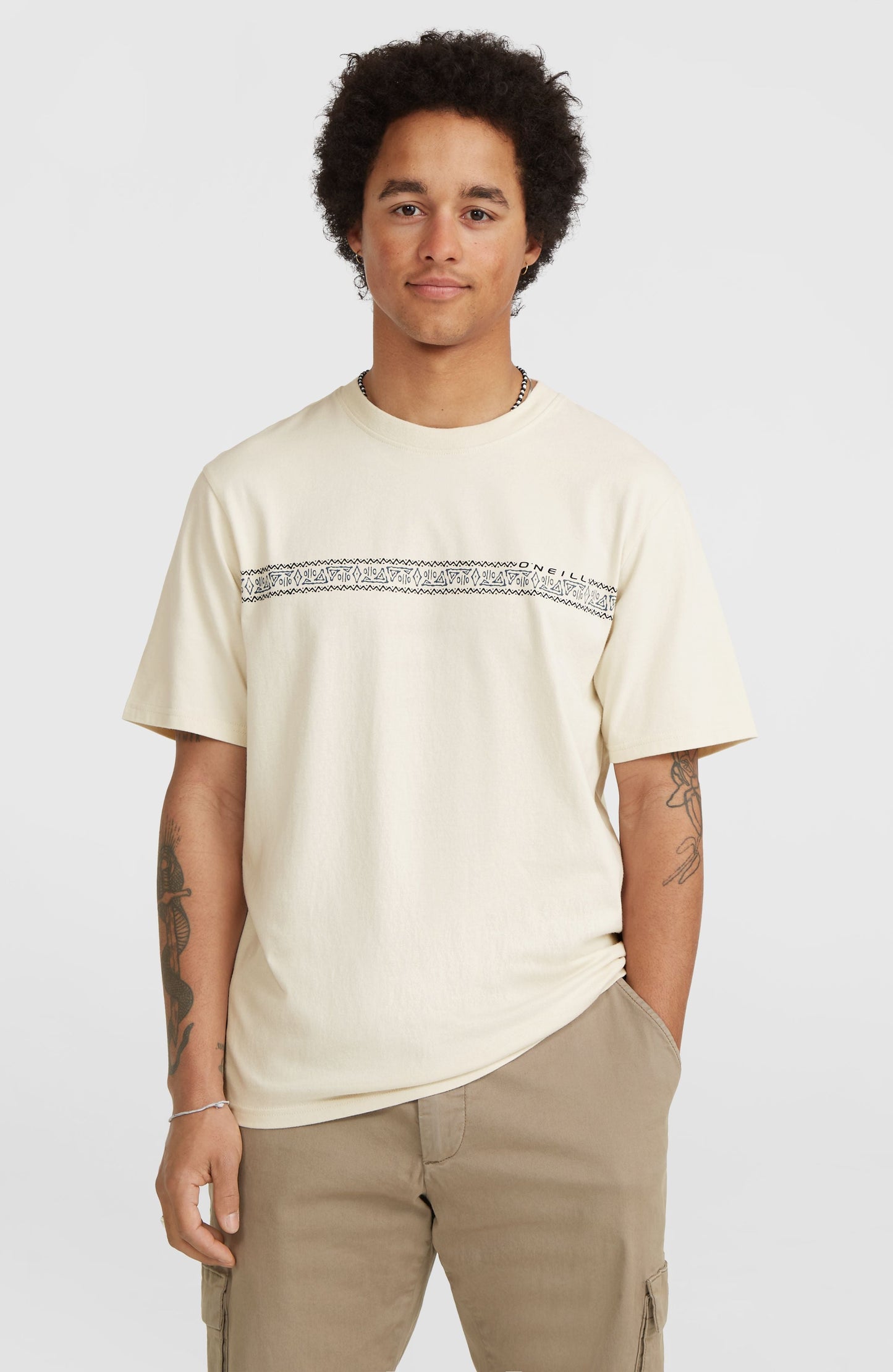 Ikat Stripe T-Shirt Men Atmosphere