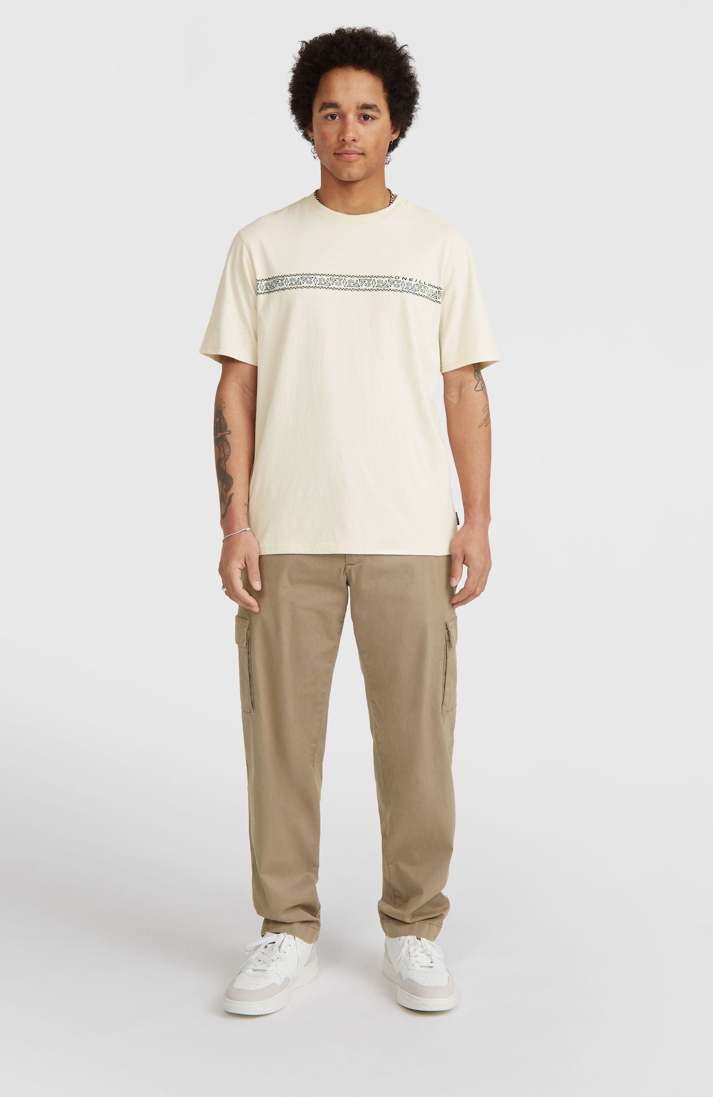 Ikat Stripe T-Shirt Men Atmosphere
