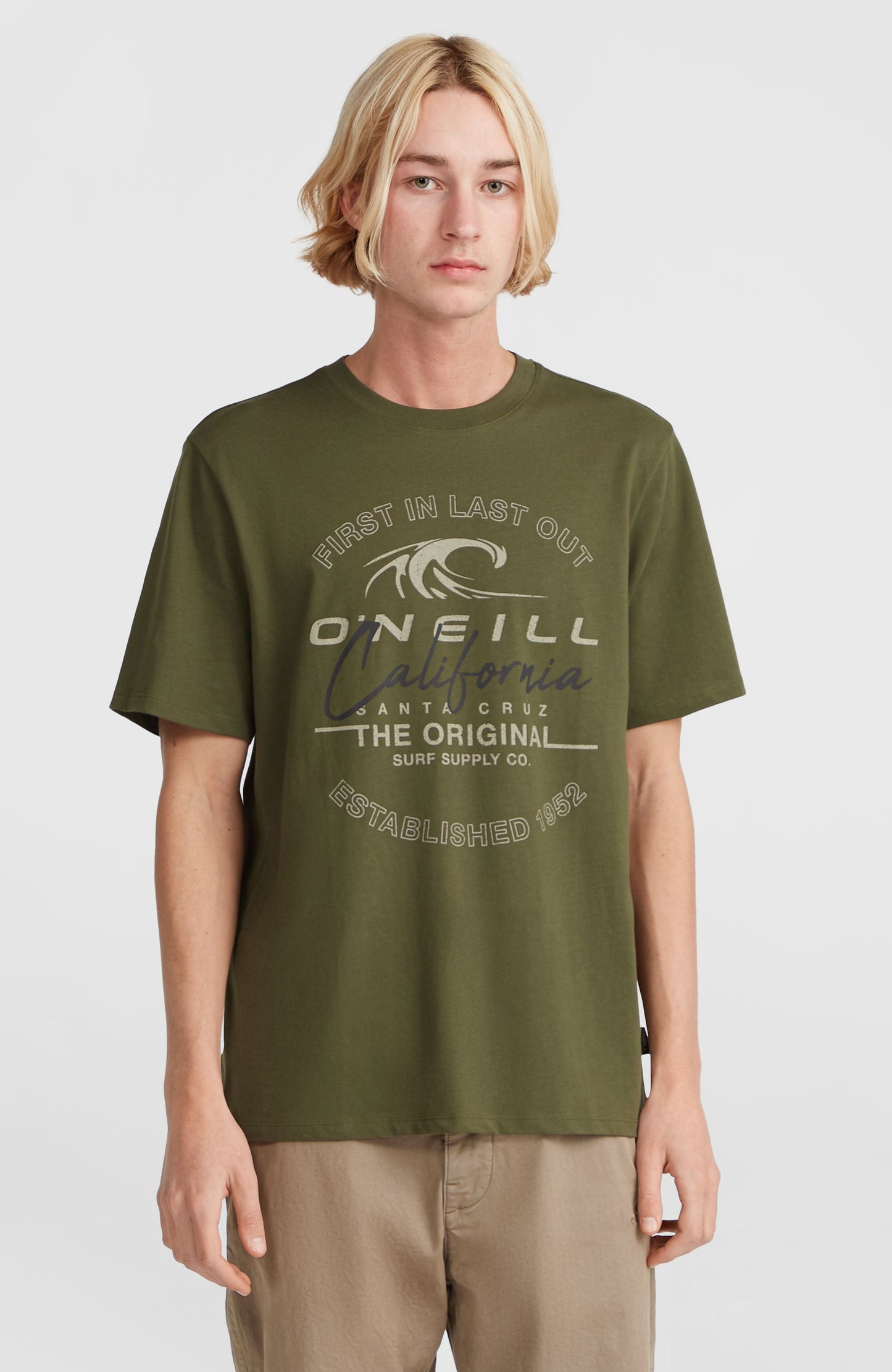Cali Wave T-Shirt Men Forest Night